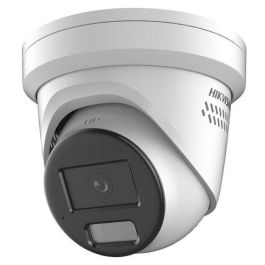 Hikvision Cámara IP Turret 4MP Smart Hybrid Light ColorVu 2.8mm WDR IP67 PoE Audio Alarma Visión Híbrida 30m