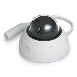 Ubiquiti Cámara Domo 4K (3840x2160) 8MP PoE Resistente al Vandalismo IP66 IK10 con IA, Visión Nocturna IR Larga Distancia