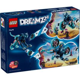 LEGO 71479 Moto Felina de Zoey DREAMZzz - Gato de Juguete Reconstruible 2 en 1, Se Transforma en Moto o Vehículo de Vuelo