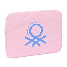 Funda para Portátil Benetton Pink Rosa (34 x 25 x 2 cm) Precio: 9.5000004. SKU: S4308246
