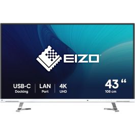 EIZO EV4340X-WT Monitor FlexScan 42.5" 4K Ultra HD IPS Blanco 5ms 2xHDMI+DP+USB-C para Oficina Precio: 1938.95000057. SKU: B1GWA9B4D5