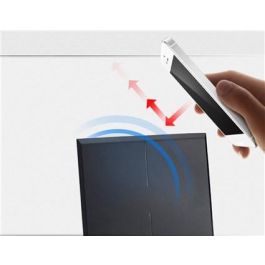 One For All Antena Interior TV Amplificada Full HD 5G con Tecnología Patch y Filtro de Bloqueo 3G/4G/5G