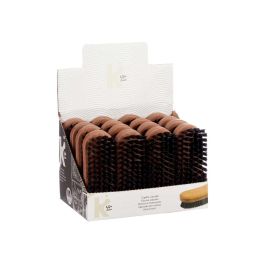 Cepillo de plástico para calzado negro mediano Arte Regal 5x4x13.5 cm (32 Unidades)