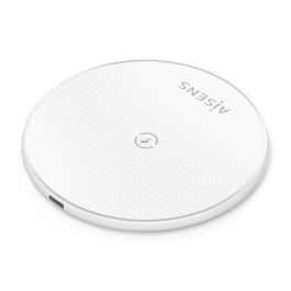Aisens ASCH-15W1WC057-W Base de Carga Inalámbrica USB-C 15W para Móvil Qi Compatible Blanco