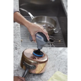 Dremel PC363 Juego de 3 Discos Blandos para Dremel Versa - Limpieza Sin Rayar