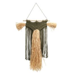 DKD Home Decor Decoracion Colgante Balines Verde Natural 3 x 75 x 45 cm (2 Unidades) Precio: 14.49999991. SKU: B137F86RGZ