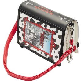 Loungefly Bolso mochila convertible 101 Dálmatas Disney. Piel vegana. Correas ajustables. 30cm