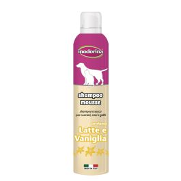 Inodorina Champú Mousse Leche-Vainilla 300 mL Higiene Diaria Sin Agua para Perros y Gatos Precio: 5.94999955. SKU: B17LQJWME8