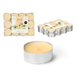 Set 24 Tea Light 4 H Vainilla Acorde 15X3CM (24 Unidades)