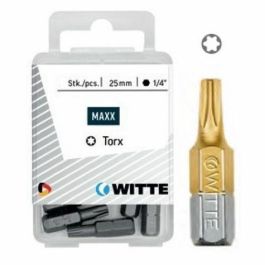 Juego de puntas WITTE TX Torx 5 Unidades Juego de puntas WITTE TX Torx 5 Unidades