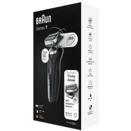 Braun Series 7 71-N1000s Máquina de Afeitar de Láminas Negra Recargable con Carga Rápida