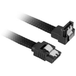 Sharkoon 90° sleeve 0.30m - Cable SATA III, 0.3m, Macho/Macho, Conector Derecho/Superior, 6 Gbit/s, Negro Precio: 14.7899994. SKU: B1GJ7L98CX