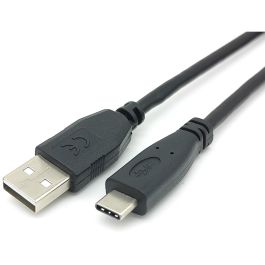 Equip Kabel USB-A 2.0 a USB-C St/St 3.00m 3A 480Mbps, Negro