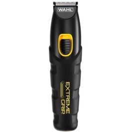 Wahl 09893-0460 Multigroomer con/sin cable, recortadora nariz, orejas y cejas, Extreme Grip Advanced, 4 cabezales, 8 peines