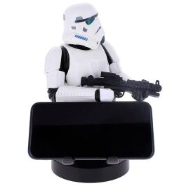EXQUISITE GAMING Soporte Cable Guy Figura Imperial Stormtrooper Star Wars 20cm para Mandos y Smartphones PS5, Xbox, iPhone