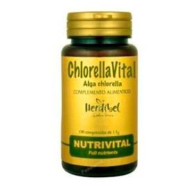 HERDIBEL Chlorellavital Alga Chlorella 1000 mg, Complemento Alimenticio Vegano, 100 Comprimidos Precio: 21.5000005. SKU: B1FCQGW6FR