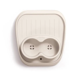 Intex Puerta de Cristal Pure Spa para Jacuzzi con Bandeja para Bebidas 26 x 22 x 18 cm