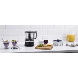 Kitchenaid 5KFC3516 EOB Picadora de Alimentos Negra, 2 Velocidades, Potente, Cuchillas Alto Rendimiento Kitchenaid 5KFC3516 EOB Picadora de Alimentos Negra, 2 Velocidades, Potente, Cuchillas Alto Rendimiento