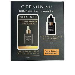 Germinal Ultra Antioxidante Lote Set Sérum Facial Lifting Antiedad Antimanchas con SPF 30 Día y Noche - 2 unidades (30ml+8ml)
