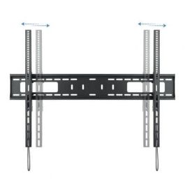 TooQ LP42100T-B Soporte de Pared Fijo Inclinable para TV 60-100", 75kg, VESA 200x200-900x600, Inclinación +5°/-10°, 85mm pared, Negro.