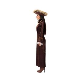 Disfraz de Pirata para Mujer Adulto, Talla XS-S. Color Marrón. Ideal para Fiestas Temáticas, Carnaval o Halloween. Confeccionado en Poliéster. Disfraz de Pirata para Mujer Adulto, Talla XS-S. Color Marrón. Ideal para Fiestas Temáticas, Carnaval o Halloween. Confeccionado en Poliéster.