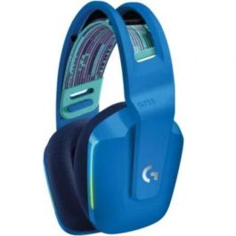 Auriculares Gaming Inalámbricos con Micrófono Logitech G733/ Azules Auriculares Gaming Inalámbricos con Micrófono Logitech G733/ Azules