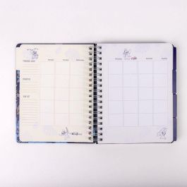 Libreta planificador semanal stitch 19.0 x 24.0 x 2.0 cm Libreta planificador semanal stitch 19.0 x 24.0 x 2.0 cm