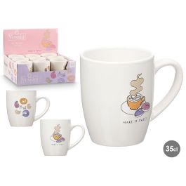 Taza Porcelana Make It Sweet Surtidos 350Ml Vessia 12X10CM (27 Unidades) Precio: 40.49999954. SKU: B155XW74ZD