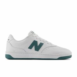 Zapatillas Casual Hombre New Balance BB80 Blanco Verde Precio: 76.89000055. SKU: B18V43P3FR