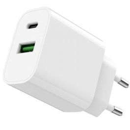 Cargador de Pared SPC Fast Charger 4341B/ 1xUSB Tipo-C/ 1xUSB/ 20W/ Blanco Precio: 12.94999959. SKU: B1HAZRJYZ2