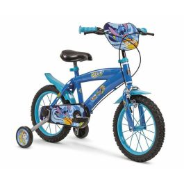 Bicicleta Infantil Toimsa Stitch Azul 14" Precio: 146.4999998. SKU: B19HKC5Z6T