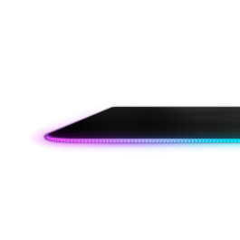 SteelSeries Alfombrilla QcK Prism Cloth XXXL 63512, Negra, con Retroiluminación LED RGB para Juegos