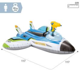 Colchoneta Hinchable Intex Pistola de Agua Avión 117 x 117 cm (6 Unidades) Colchoneta Hinchable Intex Pistola de Agua Avión 117 x 117 cm (6 Unidades)