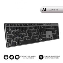 SUBBLIM Teclado Wireless Bluetooth Aluminio Advance Extended Grey Precio: 30.50000052. SKU: S5622125