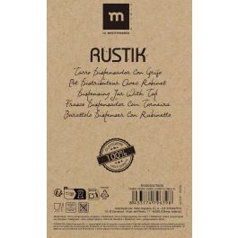 Inde Tarro Vidrio Dispensador con Grifo Lines 4L 15x26 cm