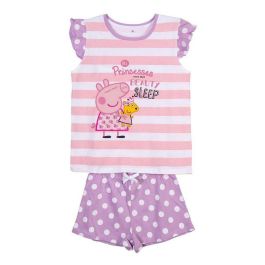 Pijama de Verano Peppa Pig Rosa Morado Precio: 12.76792. SKU: S0731089