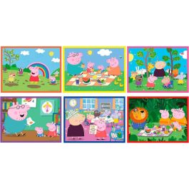 CLEMENTONI Puzzle Cubo Peppa Pig 12 Piezas