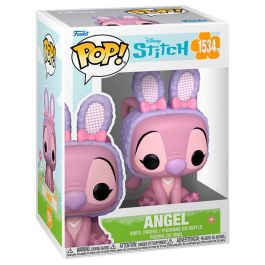 FUNKO Figura POP Disney Stitch Angel Conejo de Pascua de vinilo 9cm Precio: 15.49999957. SKU: B165NWSJN8