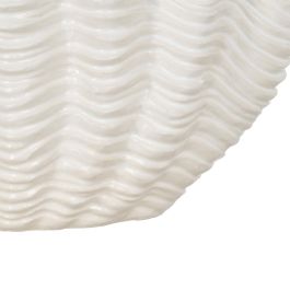 Centro Mesa Crema Cerámica Decoración 49 X 21,50 X 29 cm