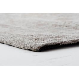 DKD Home Decor Alfombra Árabe Aina Marrón Claro 240x60 cm Poliéster y Algodón