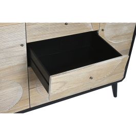 DKD Home Decor Buffet Moderno de Madera Negro con 4 Cajones y 2 Puertas – 120x40x90,5 cm DKD Home Decor Buffet Moderno de Madera Negro con 4 Cajones y 2 Puertas – 120x40x90,5 cm
