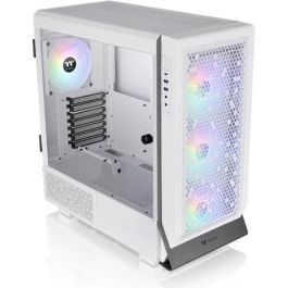 Thermaltake Ceres 500 TG ARGB Snow White - Torre Midi ATX de Cristal Templado, Color Blanco