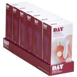 Day Cepillo Facial Con 4 Accesorios para Limpieza y Cuidado de la Piel, Incluye Cabezal Peeling y Masajeador