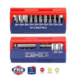 Workpro Juego de 13 Puntas de Destornillador Métrico Cromo Vanadio 25 mm con Soporte Magnético Precio: 6.50000021. SKU: B1BZTB22DK