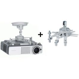 SMS CL F75 Soporte de Techo para Proyector Alu/Plata con Cables Ocultos y UniSlide Incluido, Fácil Instalación Precio: 112.99328601. SKU: B144J9TMP5