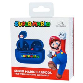 Nintendo Auriculares Inalámbricos Bluetooth 5.0 Super Mario TWS para Niños - Batería 6h
