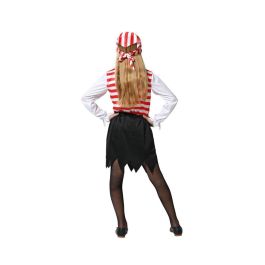 Disfraz Pirata Niña Infantil Rayas para 5-6 Años