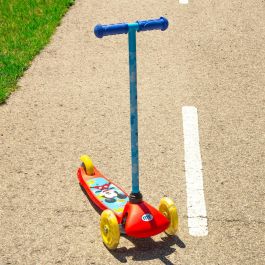 Patinete Scooter Mickey Mouse Goma Metal Plástico