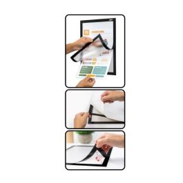 Faibo 40102 - Marco Magnético Adhesivo A4 Negro para Documentos y Señalización Precio: 9.5000004. SKU: B13B8B6EVB