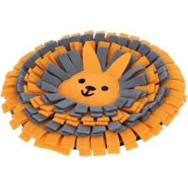 Alfombra olfateadora para conejos - KERBL - Ø25 cm - Agarre lúdico - Antideslizante